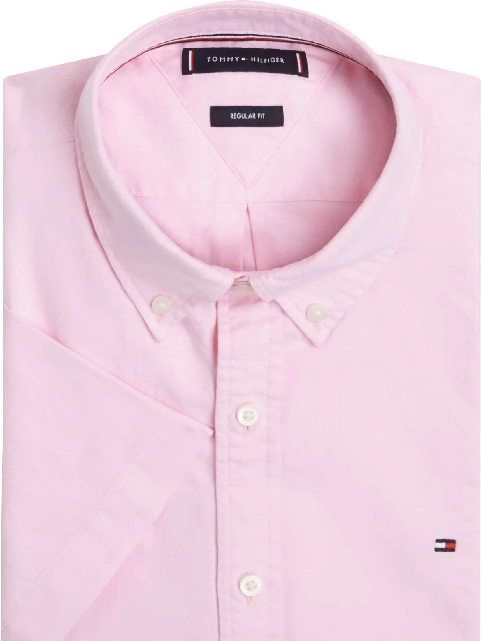 TOMMY HILFIGER MEN SHIRT Pink Regular Fit