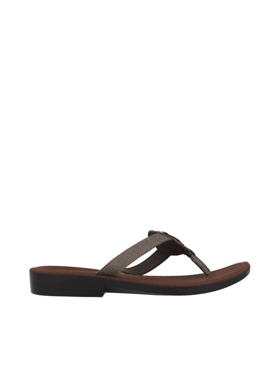 AEROSOFT Flip Flop FW8064 Brown Size - 35 EU