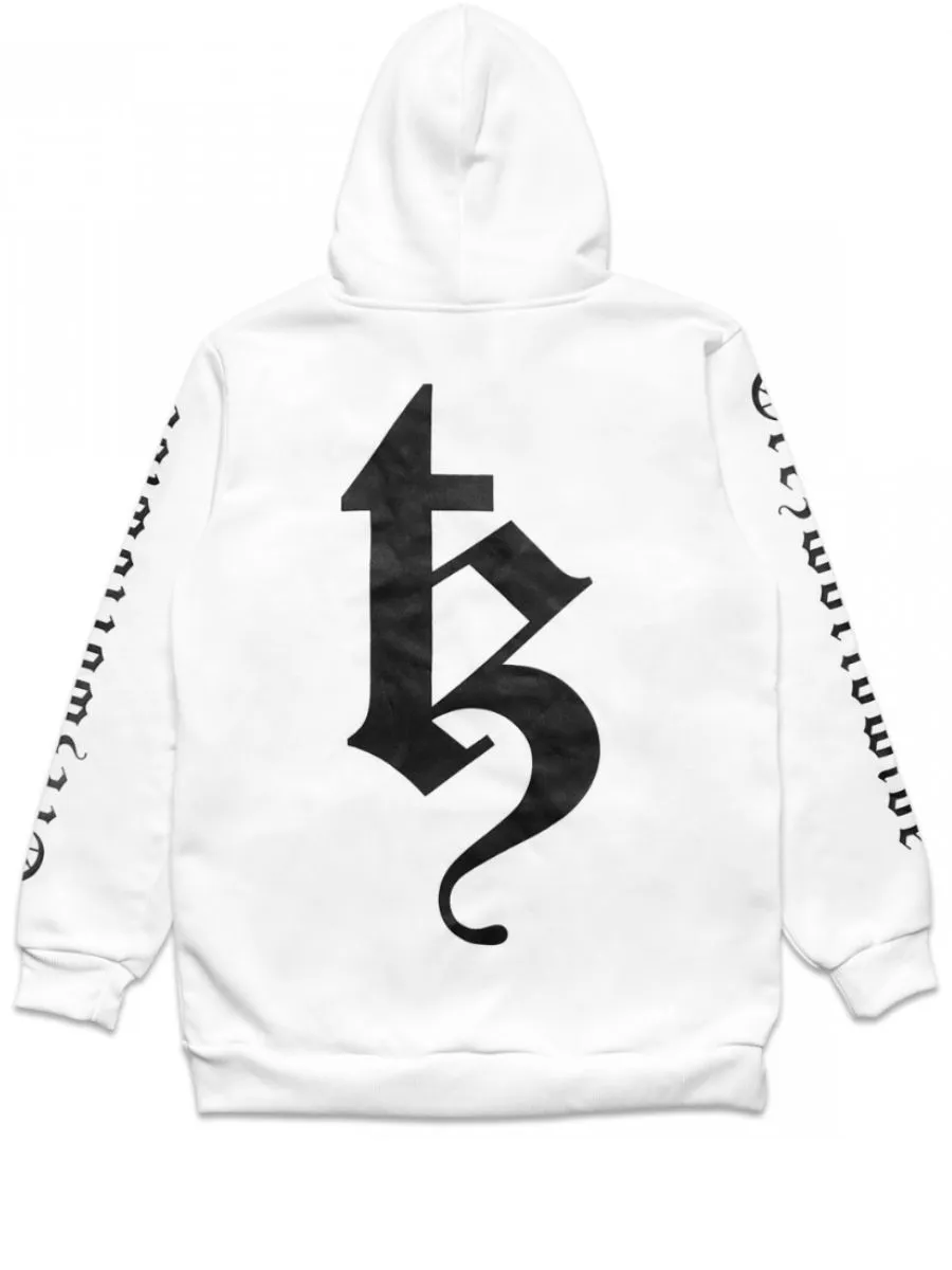 TZ WORLDWIDE Men HOODIE TZ BE TREZ - White
