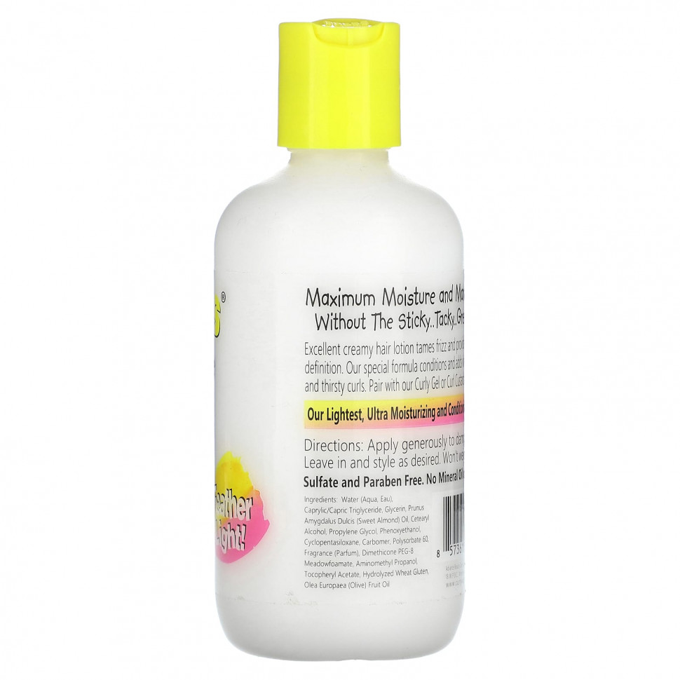 CurlyKids, Creamy Curl Defining Lotion, легкое перо, 177 мл (6 жидк. Унций)