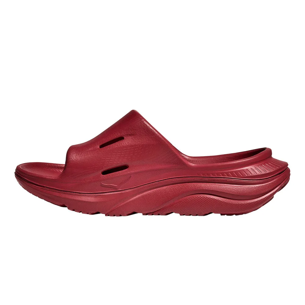 HOKA Ora Recovery Slide 3 Unisex Sandals Red - HO229SH110ELTH