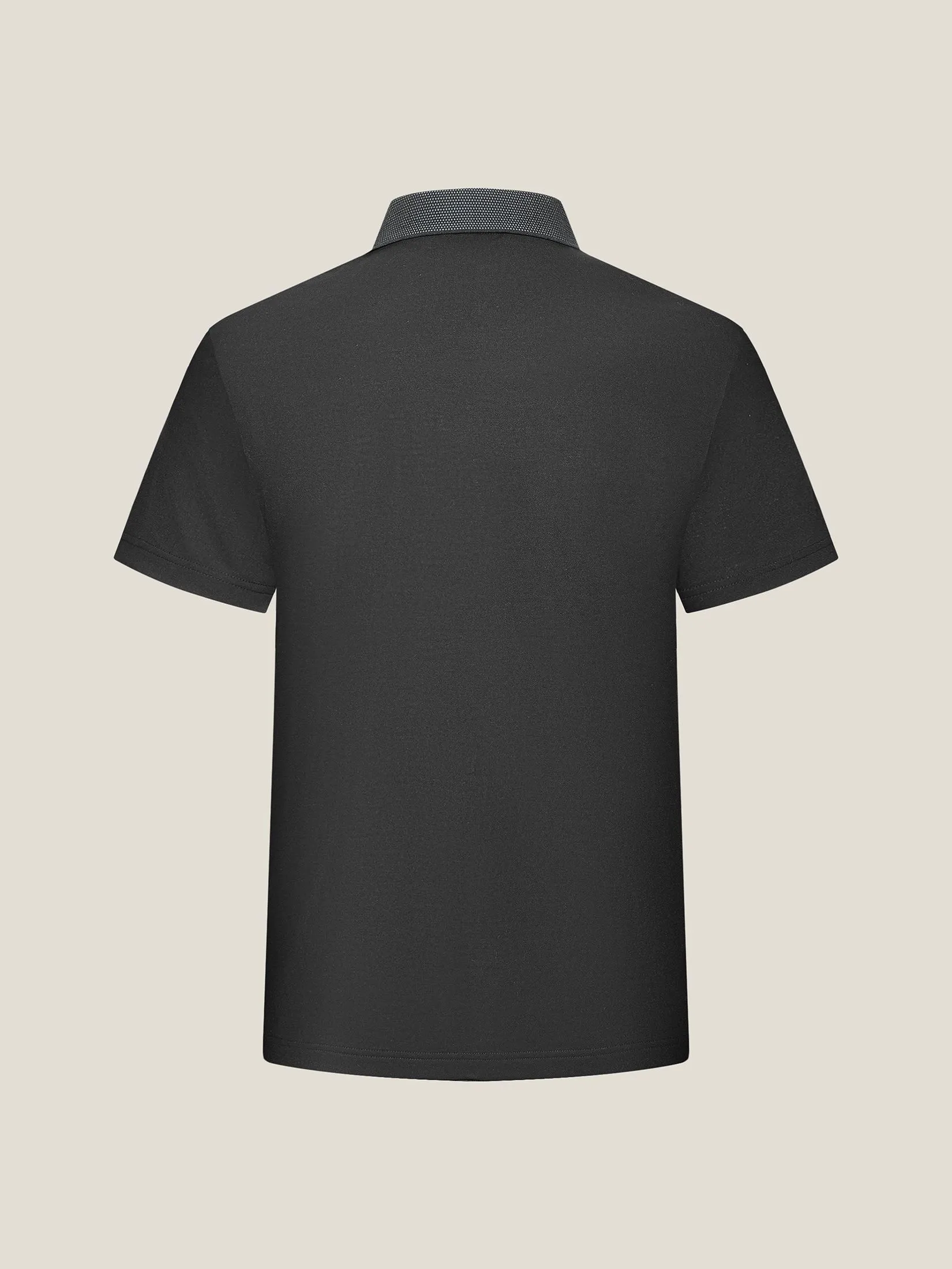 G2000 Men Clothing Super Light Mercerized Cotton Pique Short Sleeve Polo Tee  Smart Fit - 5114141299 - Black