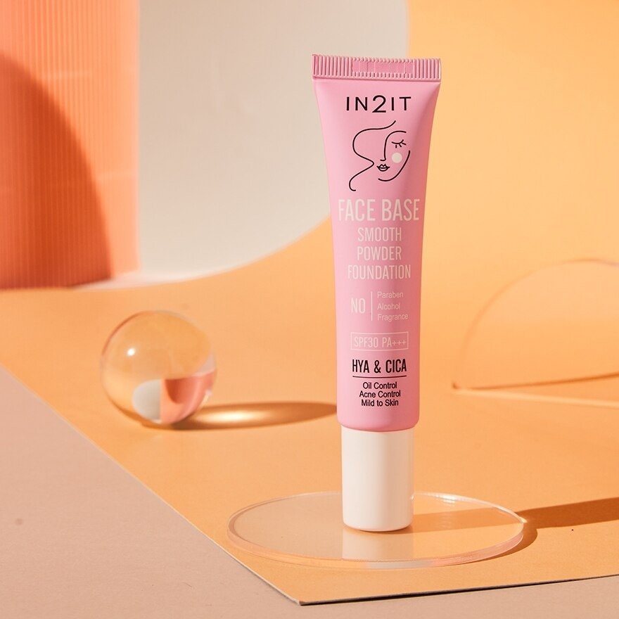 In2it Hya&Cica Base Foundation 301 Warm