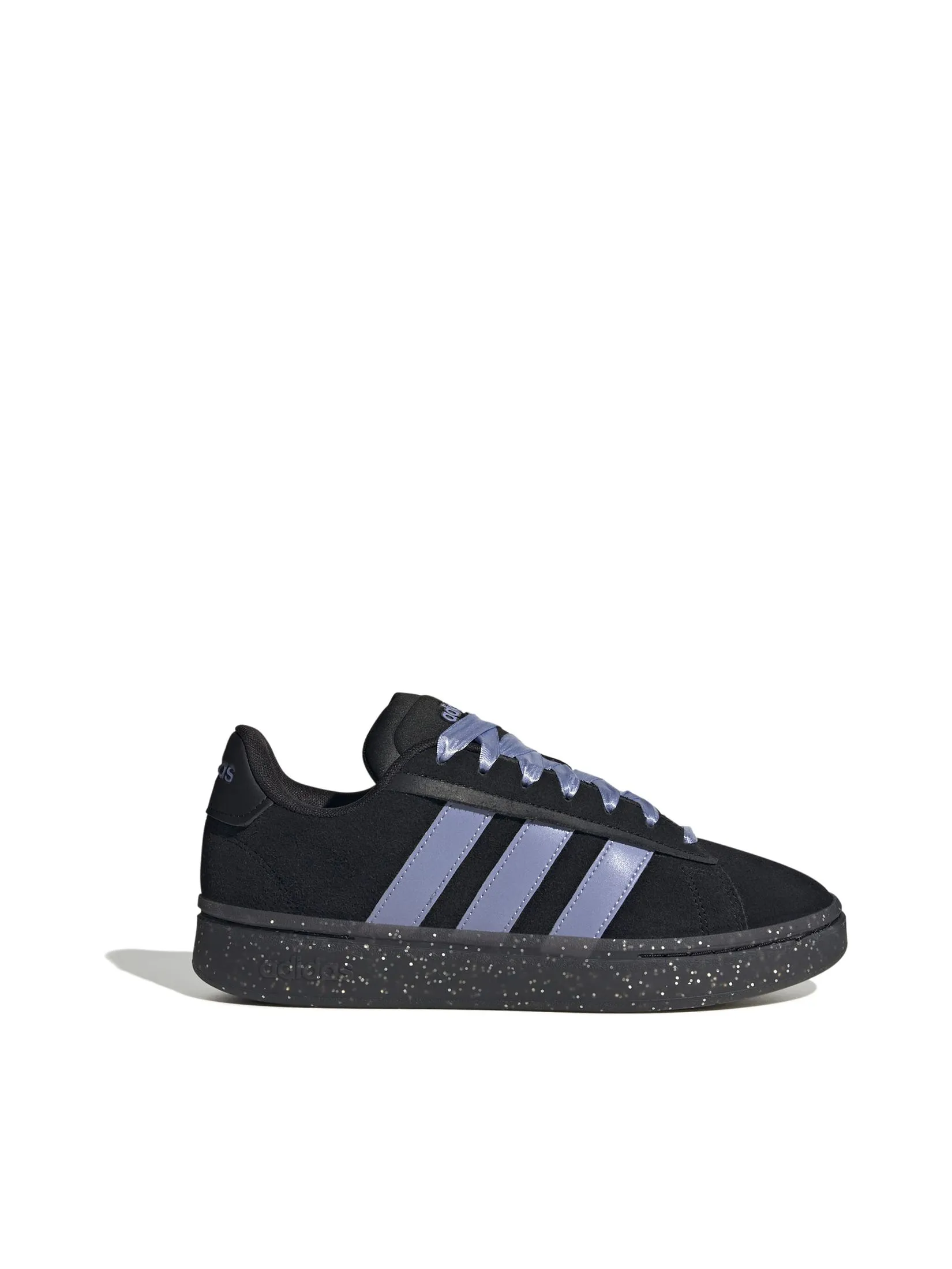 ADIDAS Women Shoes Grand Court Alpha Core Black / Blue Spark Met. / Blue Spark