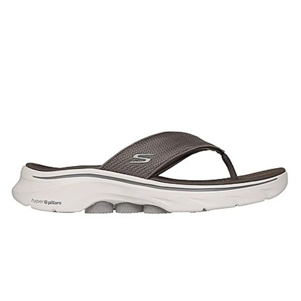 SKECHERS Men Sandals Go Walk 7 Brown - SK108SH361EKTH