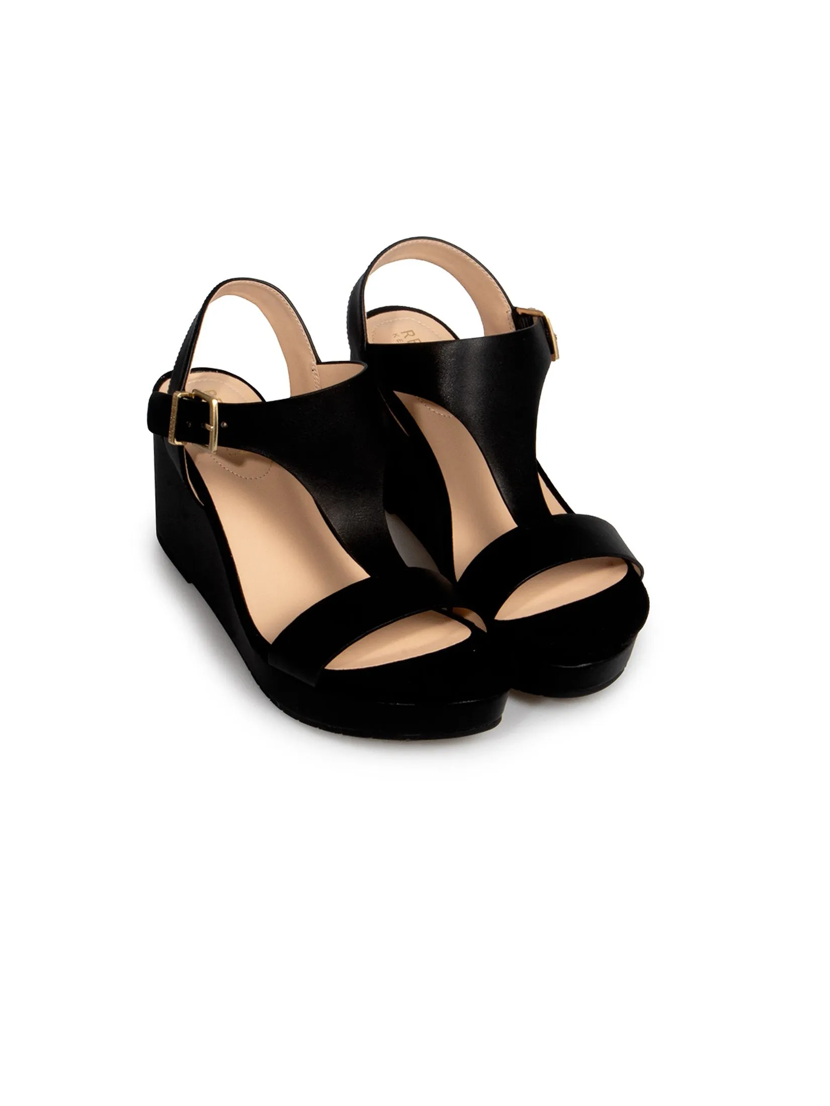 KENNETH COLE WOMEN WEDGES CAMI / BLACK