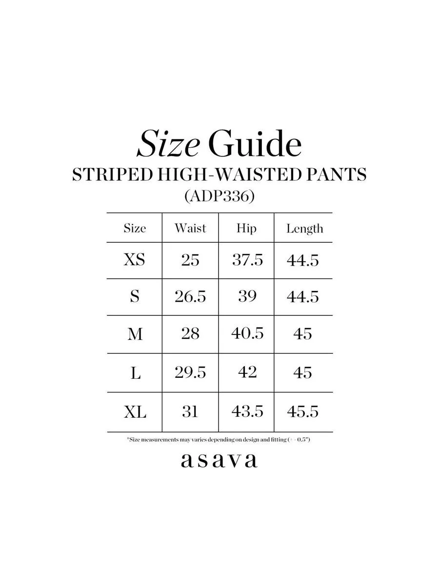 ASAVA (SS24) Nora High-waisted Women Pants Brown