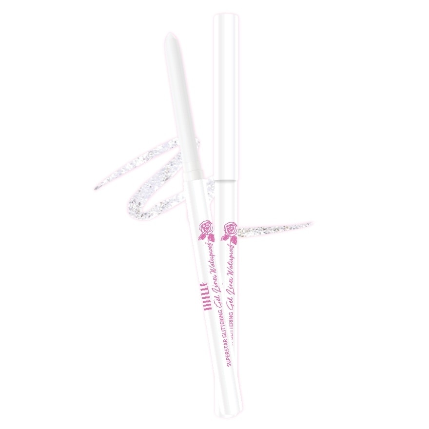 Mille Glittering WTP Gel Liner WH - Glittering White