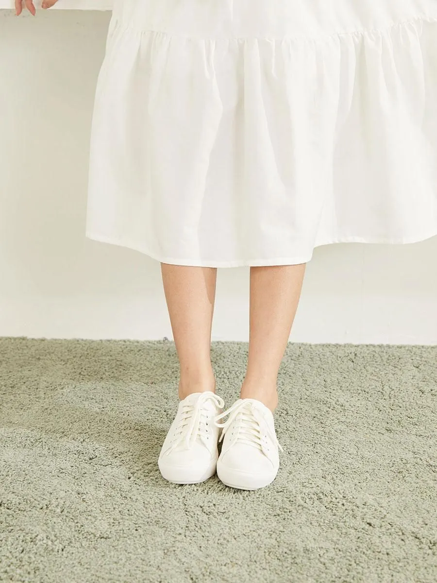 BUCKLE ME Slip-on Canvas BM20WH White