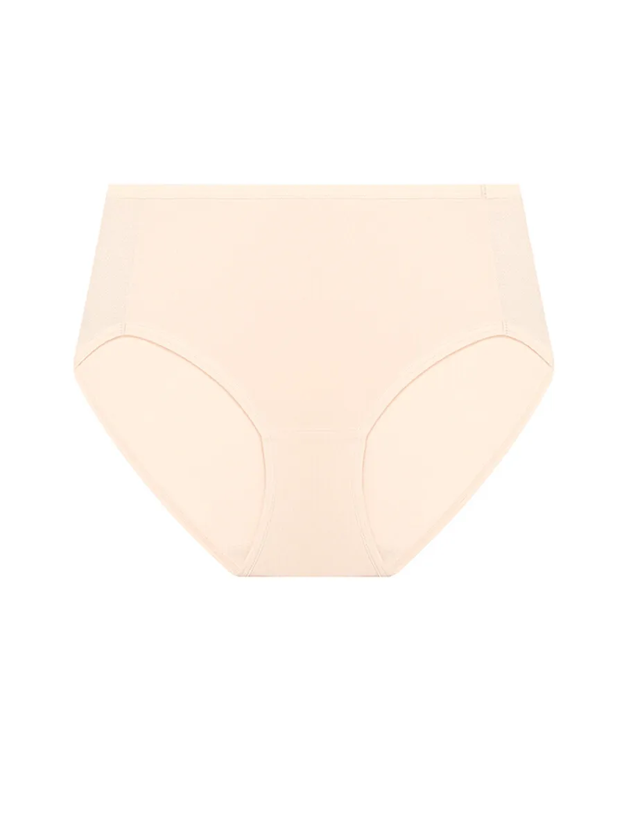 SABINA Panty Woman Microfiber High Waisted - Vanilla Size - 3XL