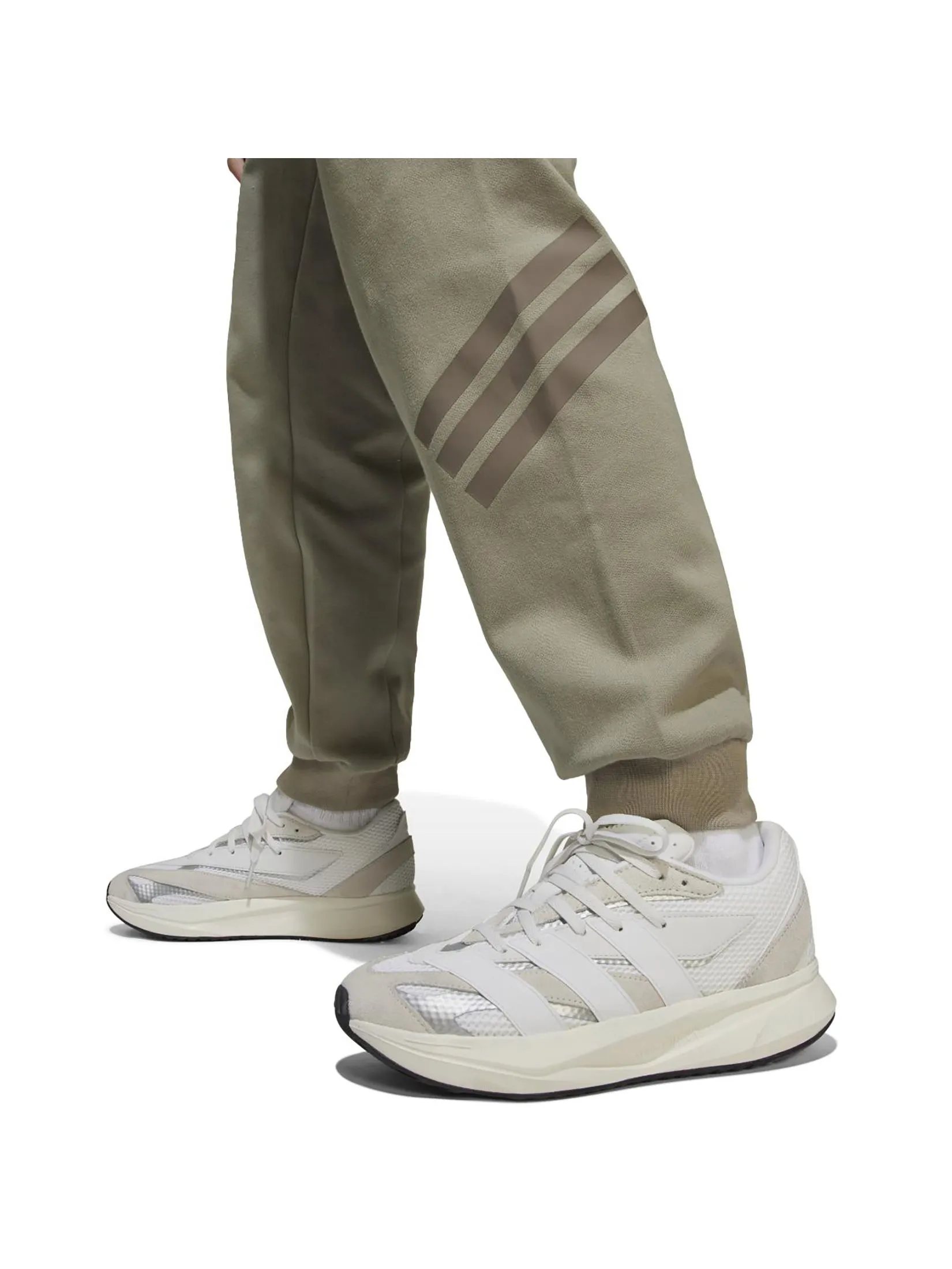 ADIDAS KIDS Unisex Kids Joggers Wide Leg Future Icons 3-Stripes Grayish Brown