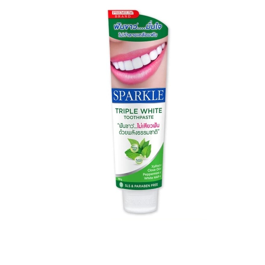 Sparkle Toothpaste Triple White 100 G.