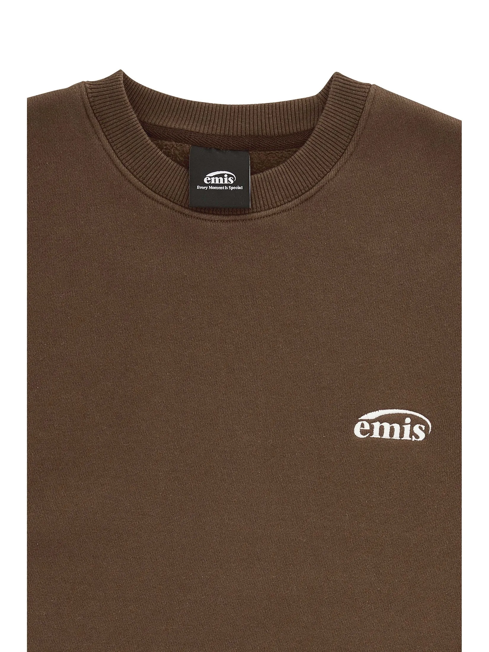 EMIS Unisex Sweat Shirt Ess Heavy Brown
