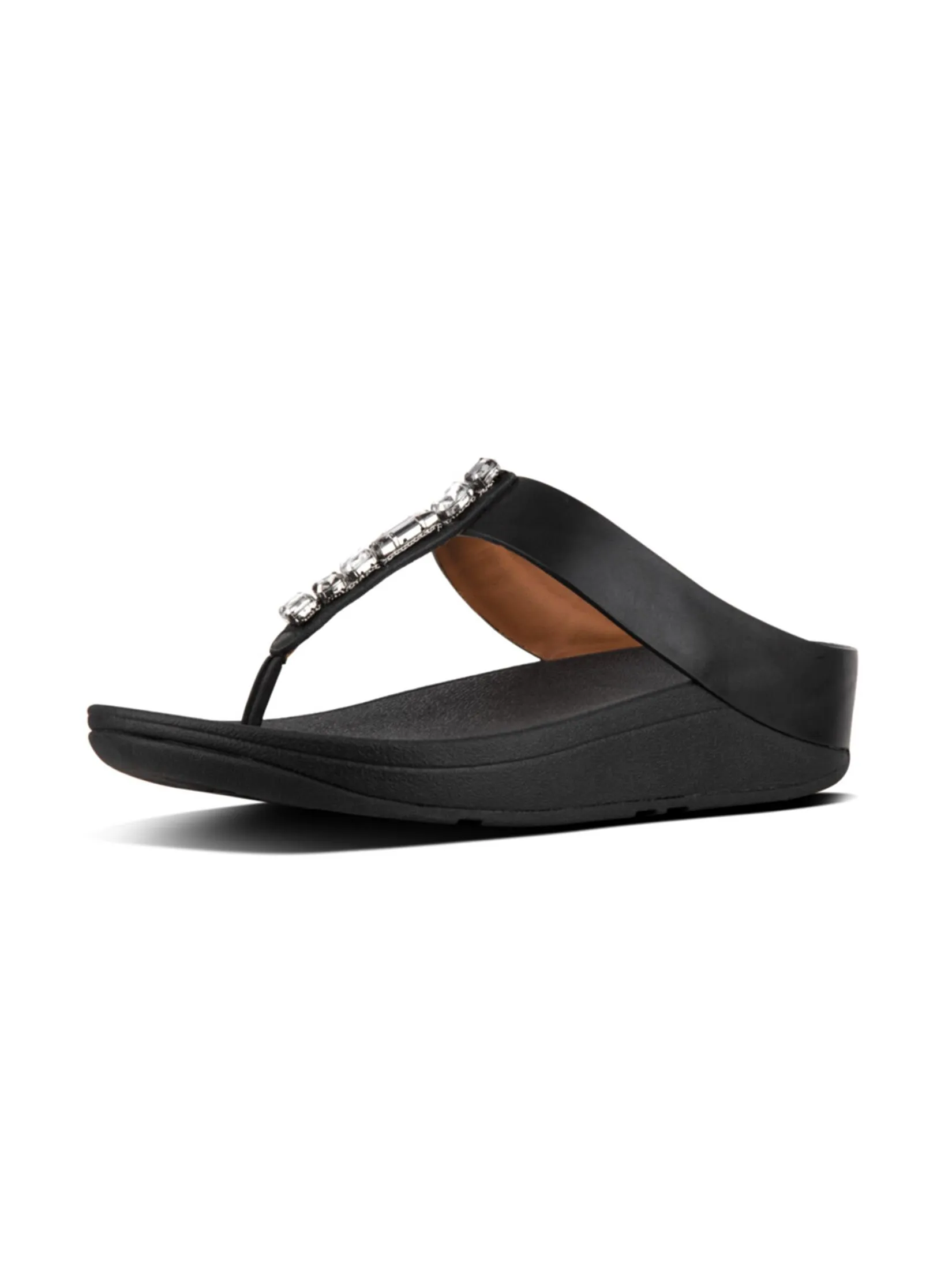 FitFlop™ WOMEN'S COMM-FINO BEJEWELLED BLACK Size - 3 UK