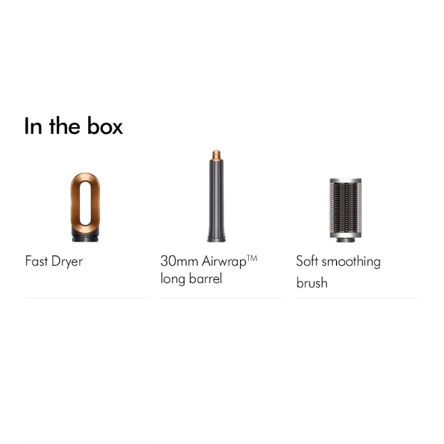 Dyson Airwrap Origin Hair Dryer  Multi-Styler Nickel Copper 1300W