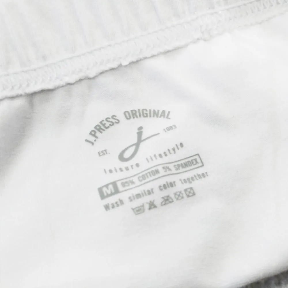 J.PRESS Men's White Brief Underwear no.2200W (PACK3)