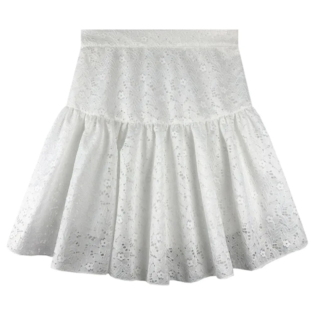 ICONIC WHITE SNOWY SKIRT MODEL SNOWY SKIRT Size - L