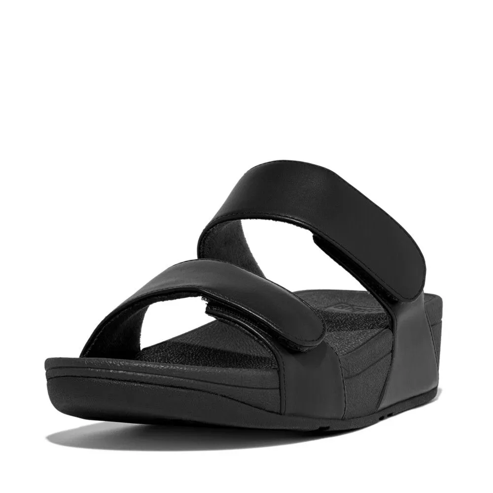 FitFlop™ Women's Lulu Adjustable Leather Model FV6-090 Black