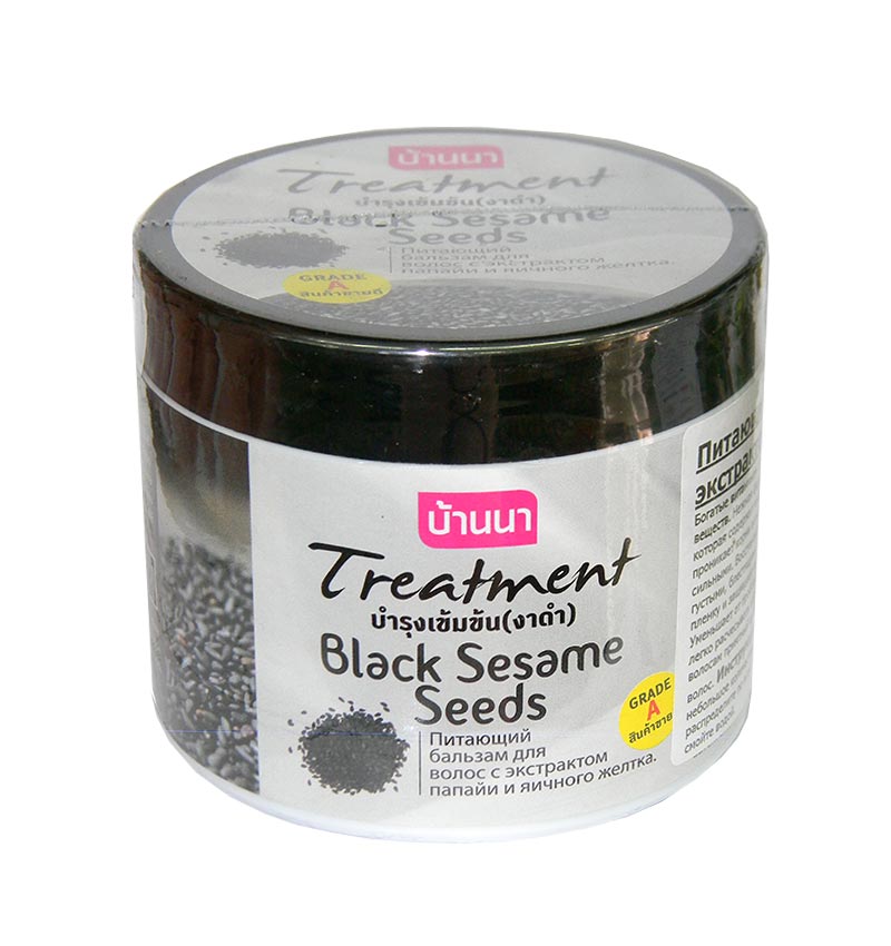 Маска с маслом черного кунжута Banna 300 мл