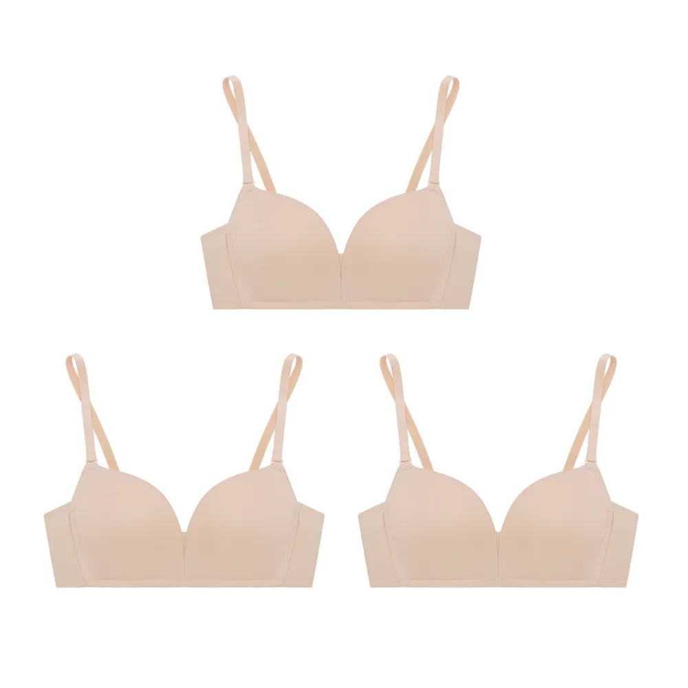 SABINA [3 Pieces] Bra Modern V Collection Style no. SBXI1111CD Beige Size - B32