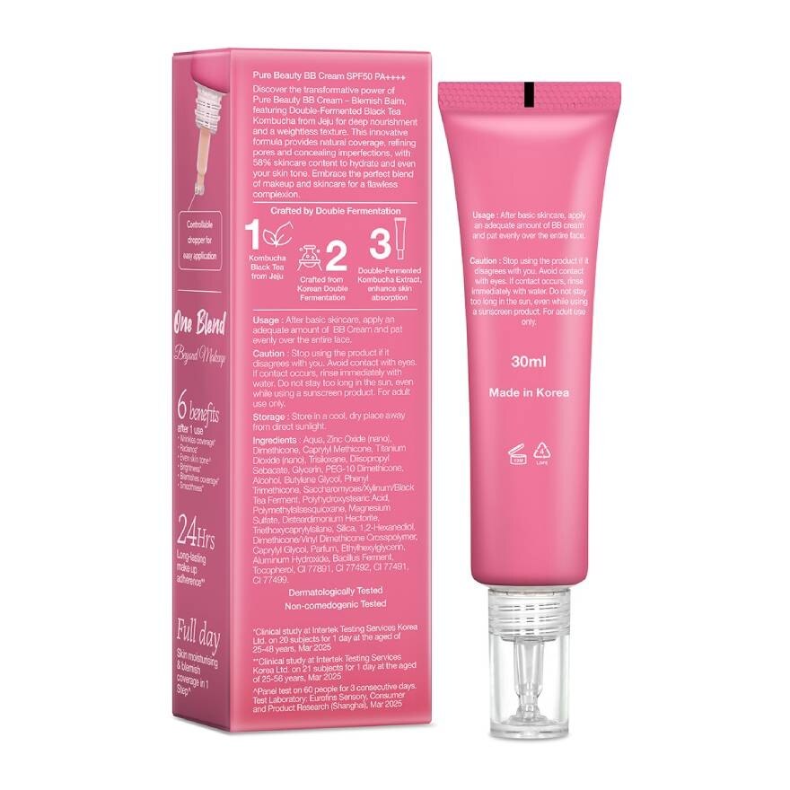 Pure Beauty BB Cream2 SPF50 PA+++ 30ml.