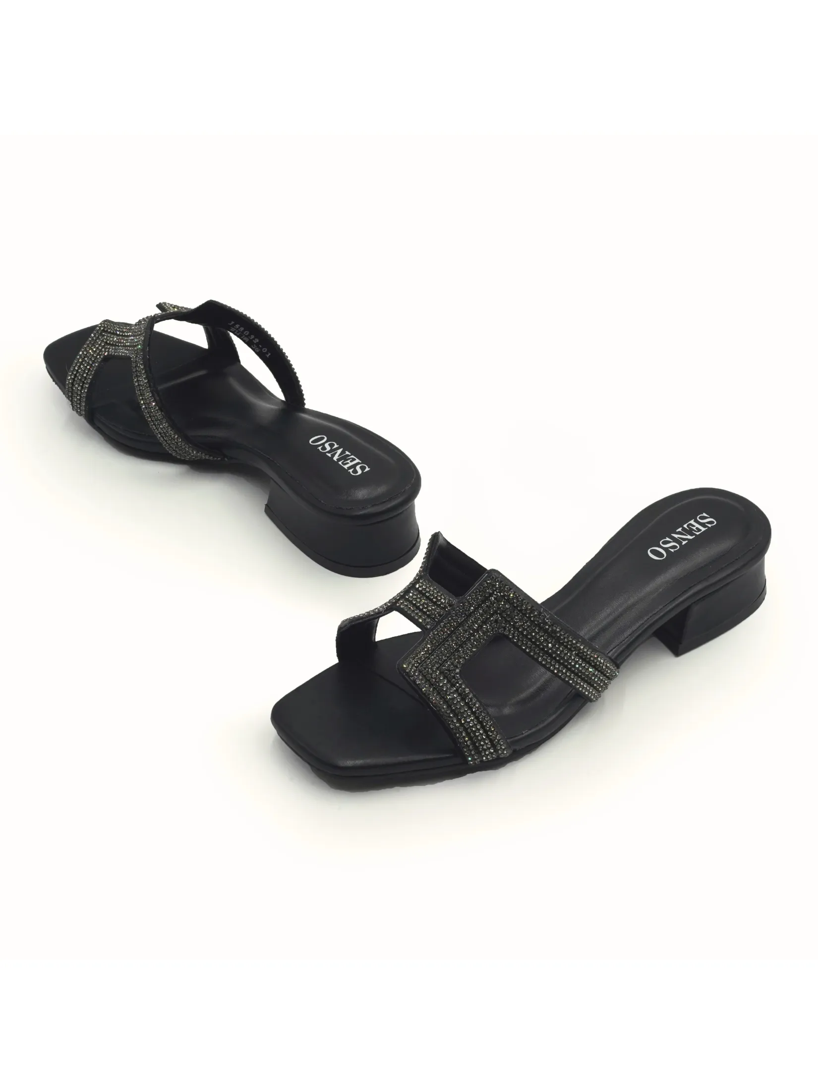 SENSO Women MAXI SANDALS J58032 Black