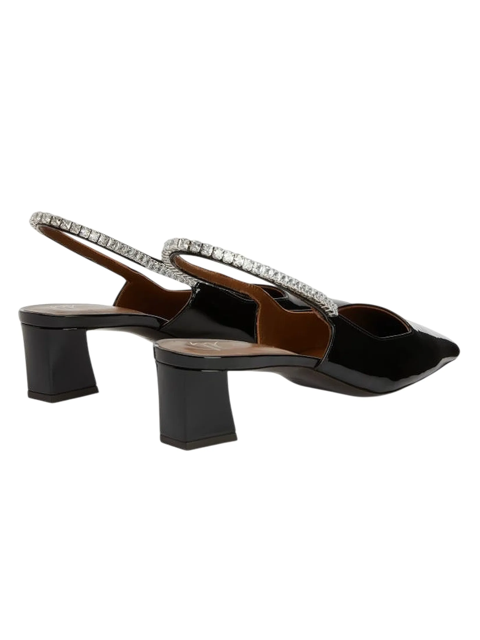 GIUSEPPE ZANOTTI Women Sandals THE BRENDHA CRYSTAL 45 NERO