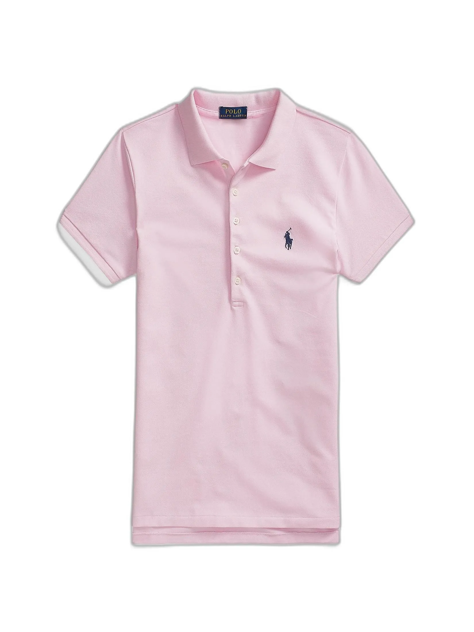 POLO RALPH LAUREN POLO-Slim Fit Stretch Polo Shirt WMPOKNINCU20373 650 PINK