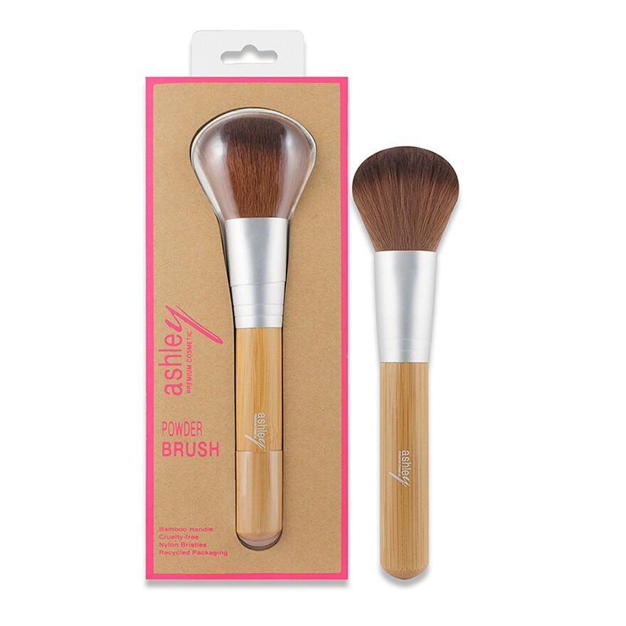 Ashley Powder Brush Bamboo 1Pcs AA123