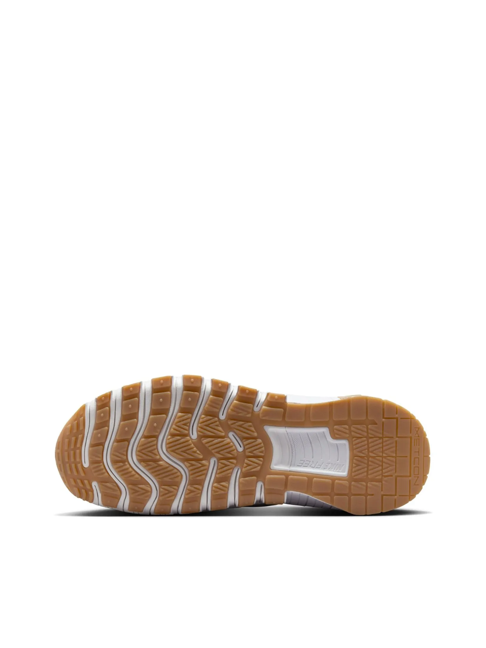 NIKE Men Workout Shoes Free Metcon 6 FJ7127-105 White/Hemp-Gum Light Brown