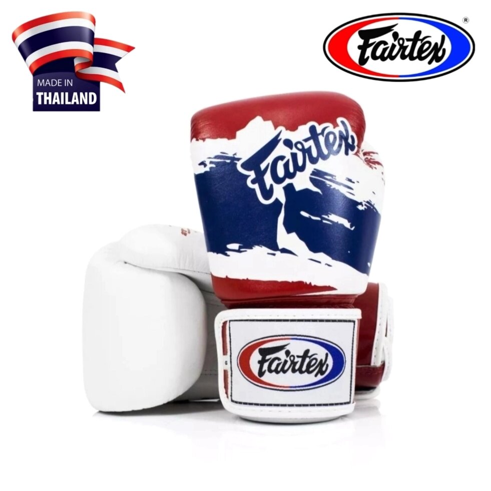 Боксерские перчатки Fairtex Thai Pride BGV1, Таиланд 16 oz