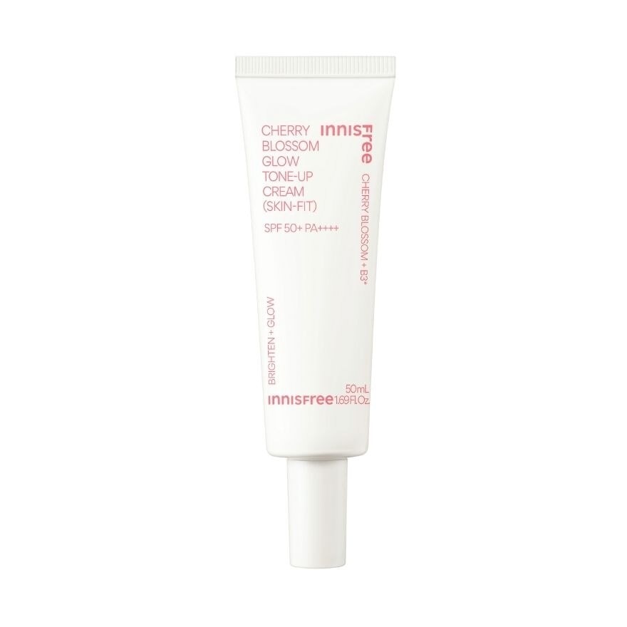 Innisfree Cherry Blossom Glow Tone Up Cream Skin Fit SPF50+ PA++++ 50 Ml.
