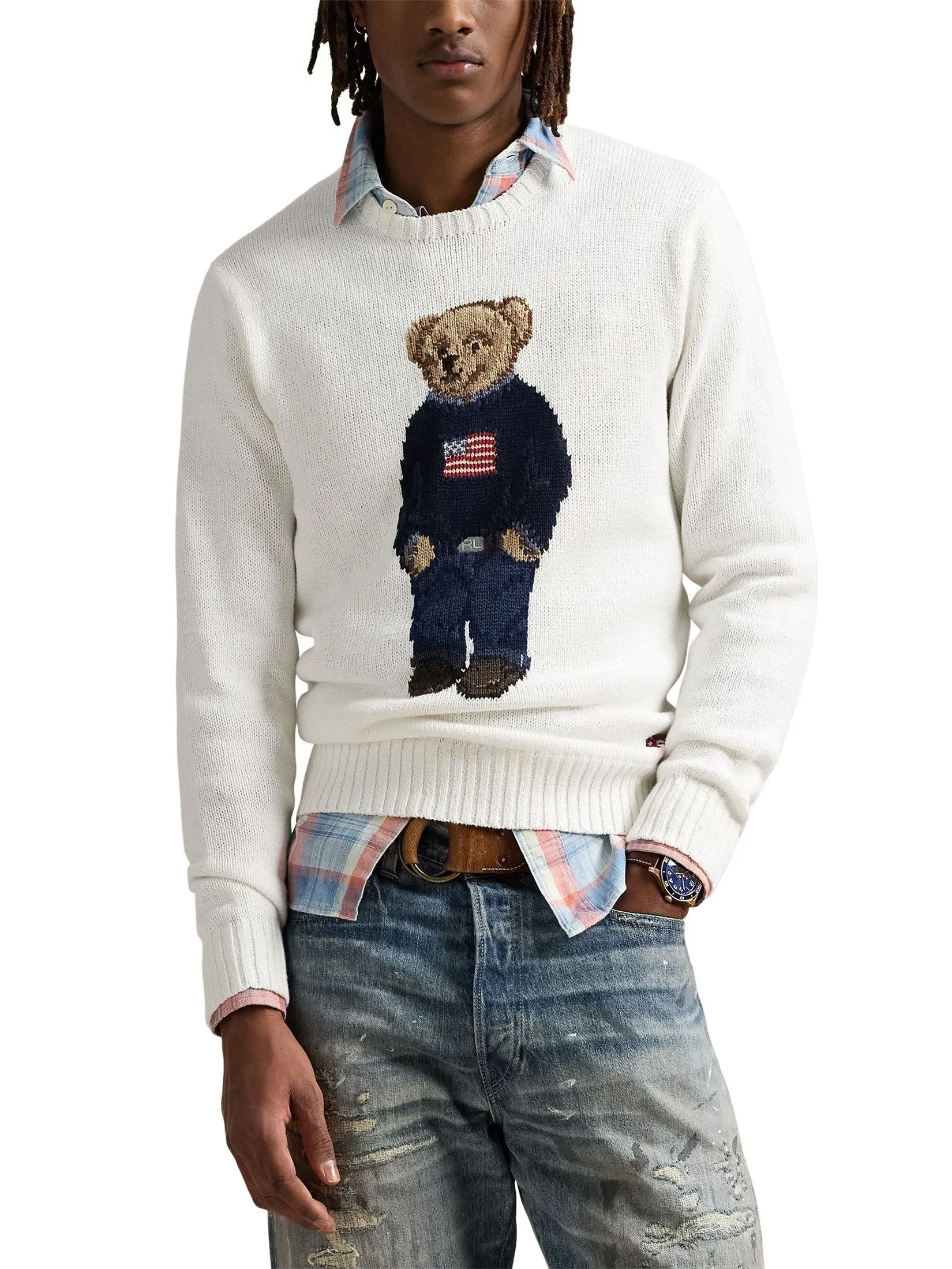 POLO RALPH LAUREN Pullover Men MNPOSWE16822243 White