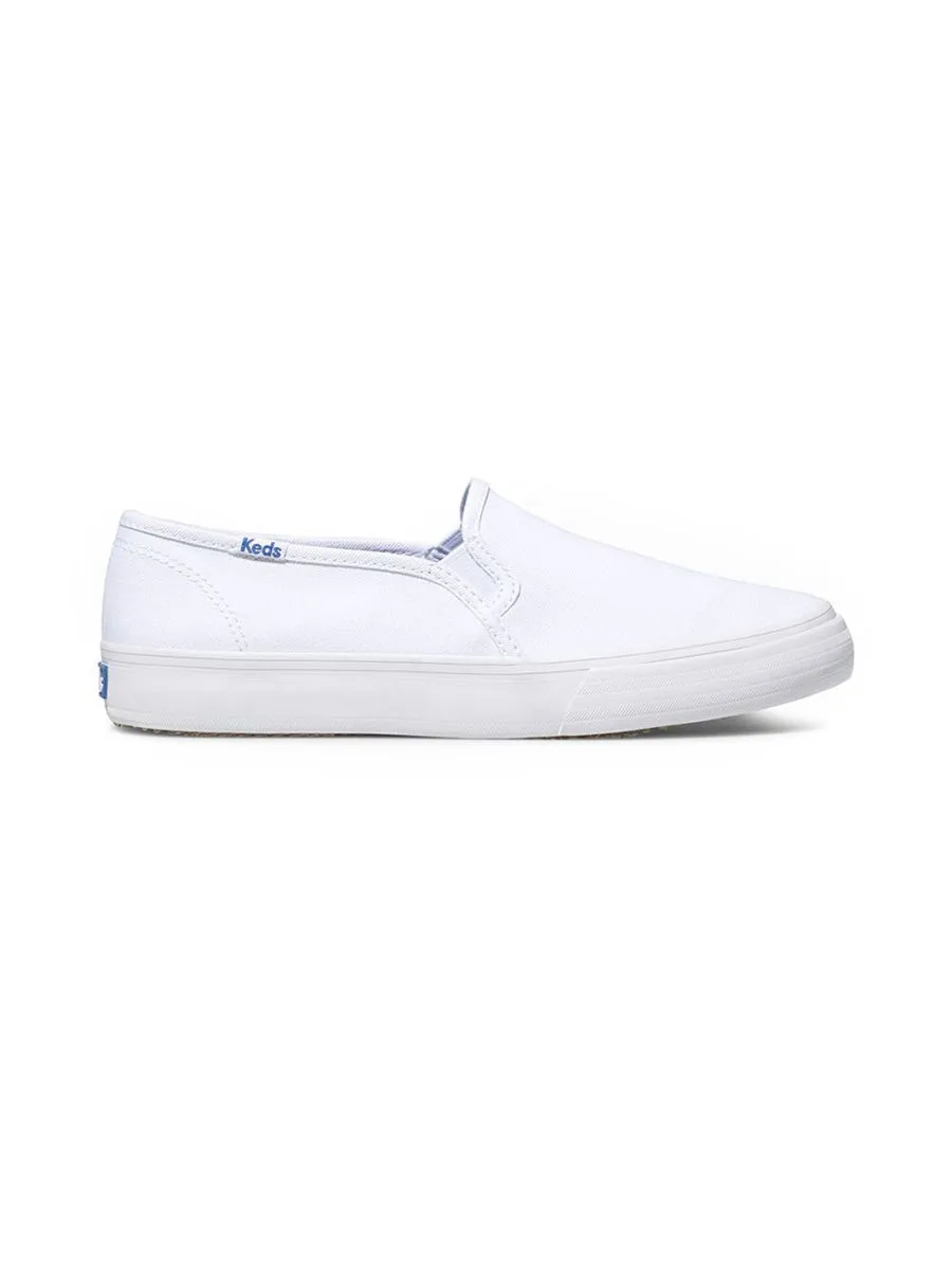 KEDS White Double Decker Canvas