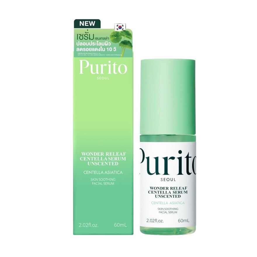 Purito Seoul Wonder Releaf Centella Serum Unscented 60 ml.