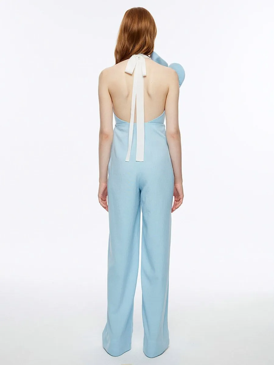 JANESUDA (AW23) Blue Long Jumpsuit