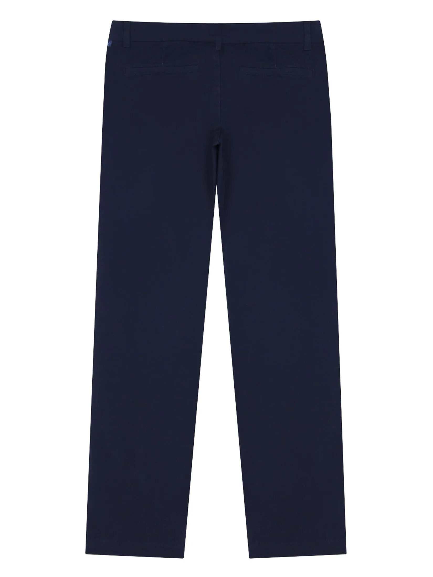 GIORDANO Men's Low-Rise Skinny Stretch Pants (180° Elastic Waistband) Navy blue