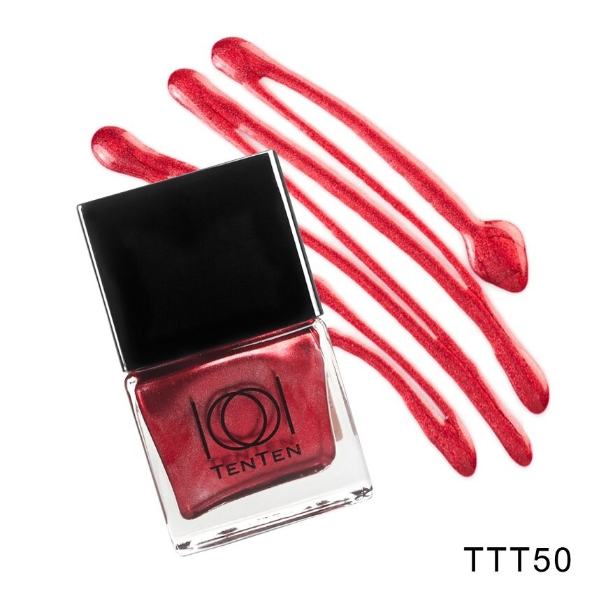 Ten Ten Nail Color 12ml. Red T50