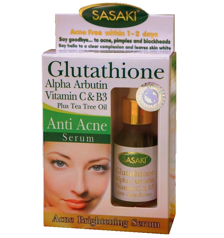 Сыворотка против постакне с арбутином и витамином С Sasaki 15 мл