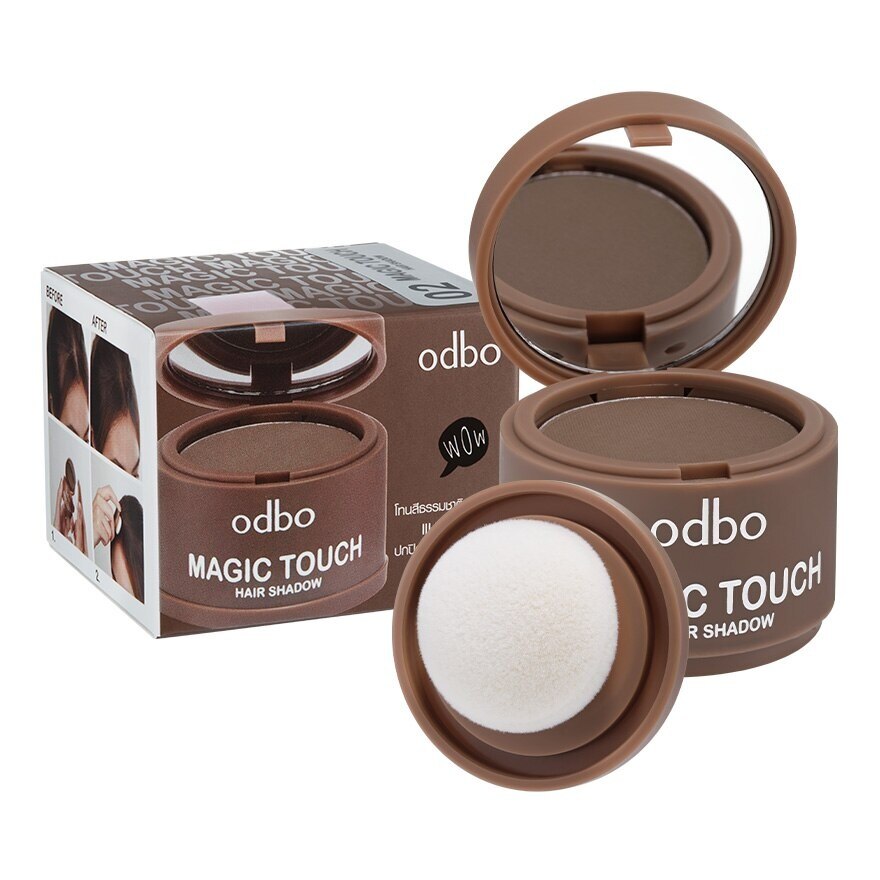 Odbo Magic Touch Hair Shadow 3g. 02 Brown - 02 Brown