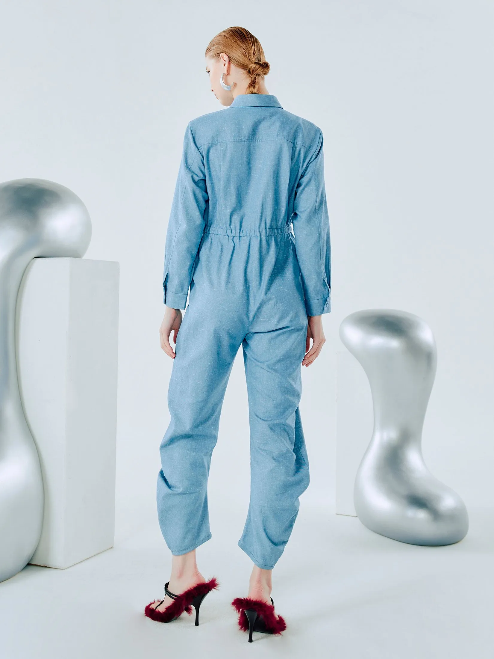 SHAKA Woman Jumpsuit The Melting Blue