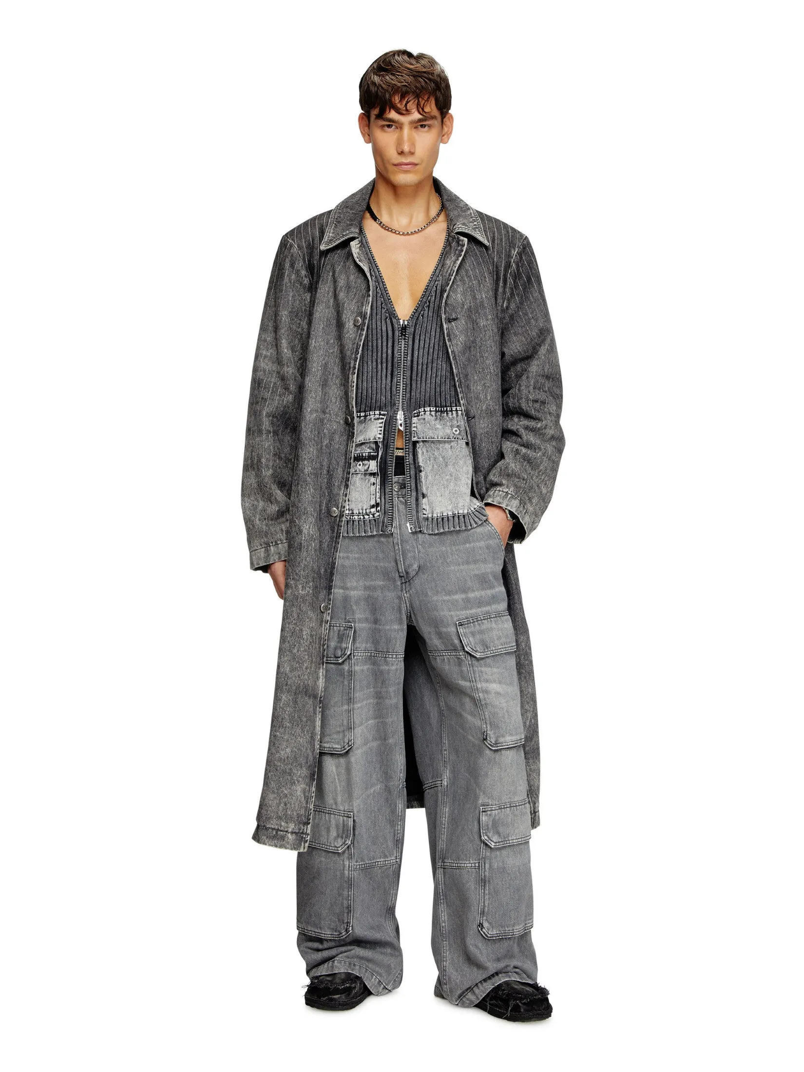 DIESEL Men Jeans Pants JEANS Black