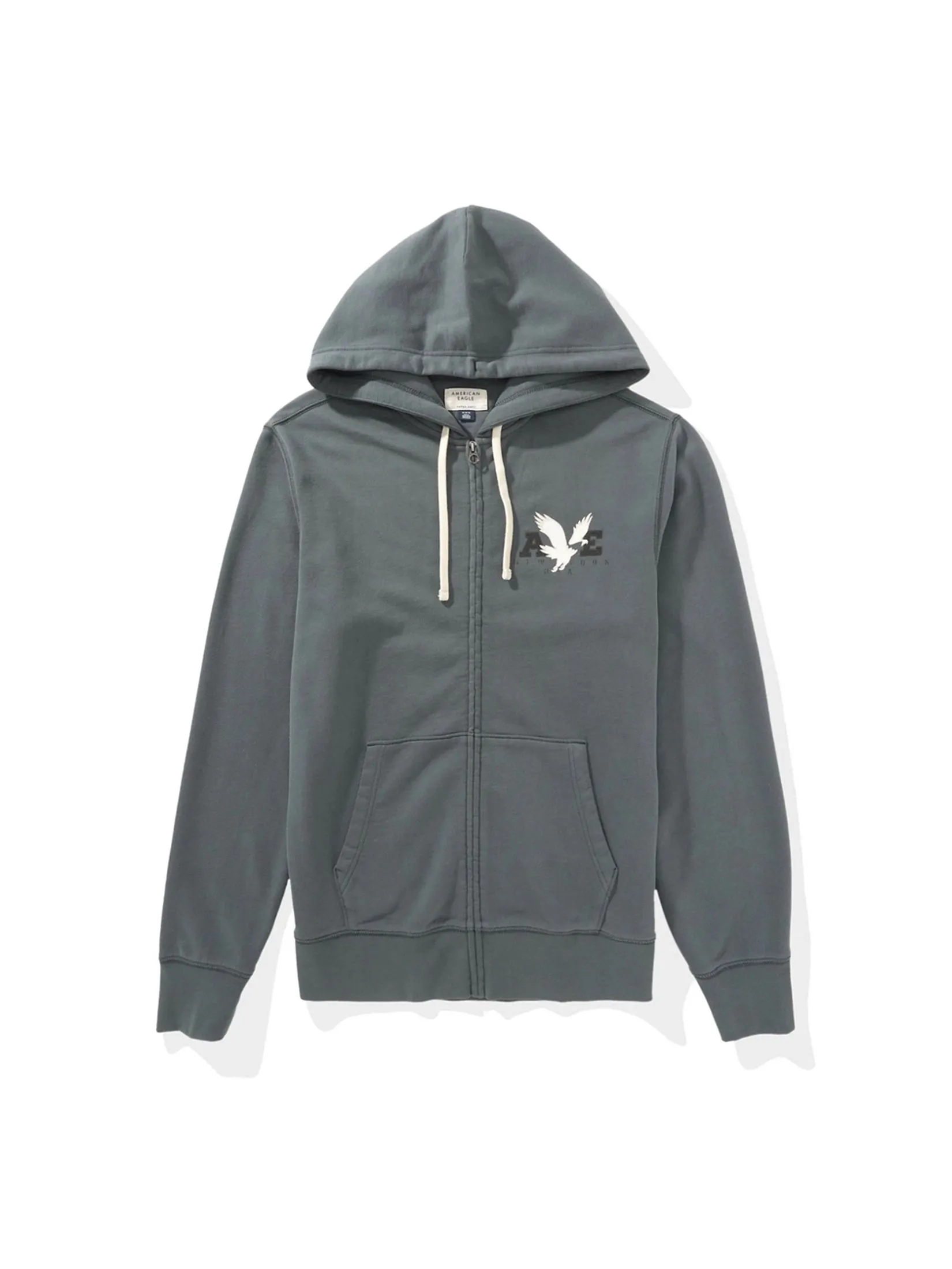 AMERICAN EAGLE MEN 2334 INTL HERITAGE FULL ZIP 315 CAMPER GREEN