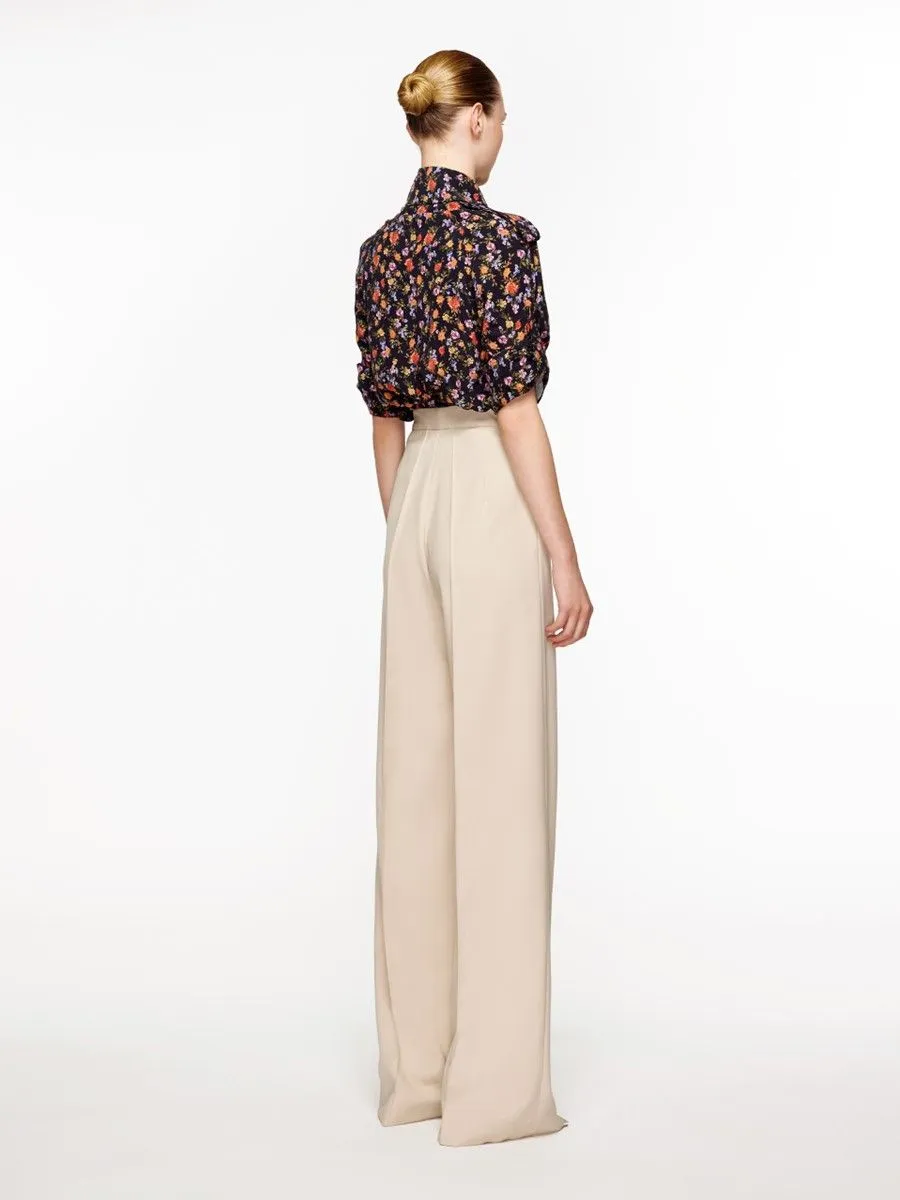 ASAVA ( SS24 ) Addison Women Straight-Leg Pants Beige