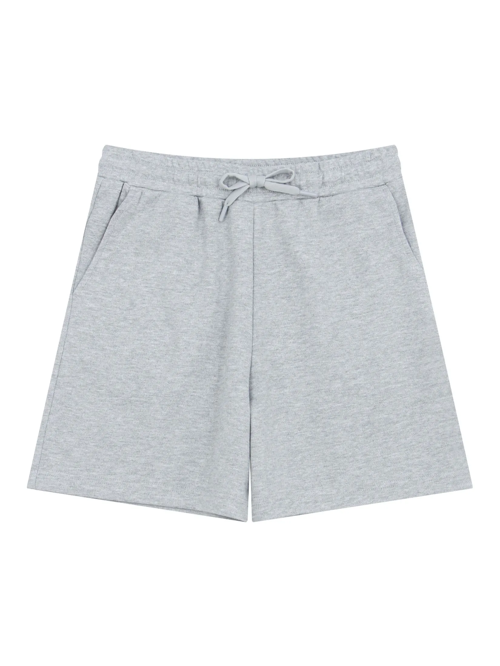 GIORDANO Women's Beau Monde Regular Knitted Shorts (Online Exclusive) Grey