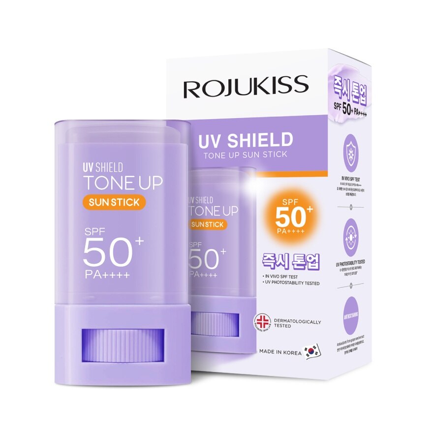 Rojukiss UV Shield Tone Up Sun Stick SPF50+ PA++++ 15 G.