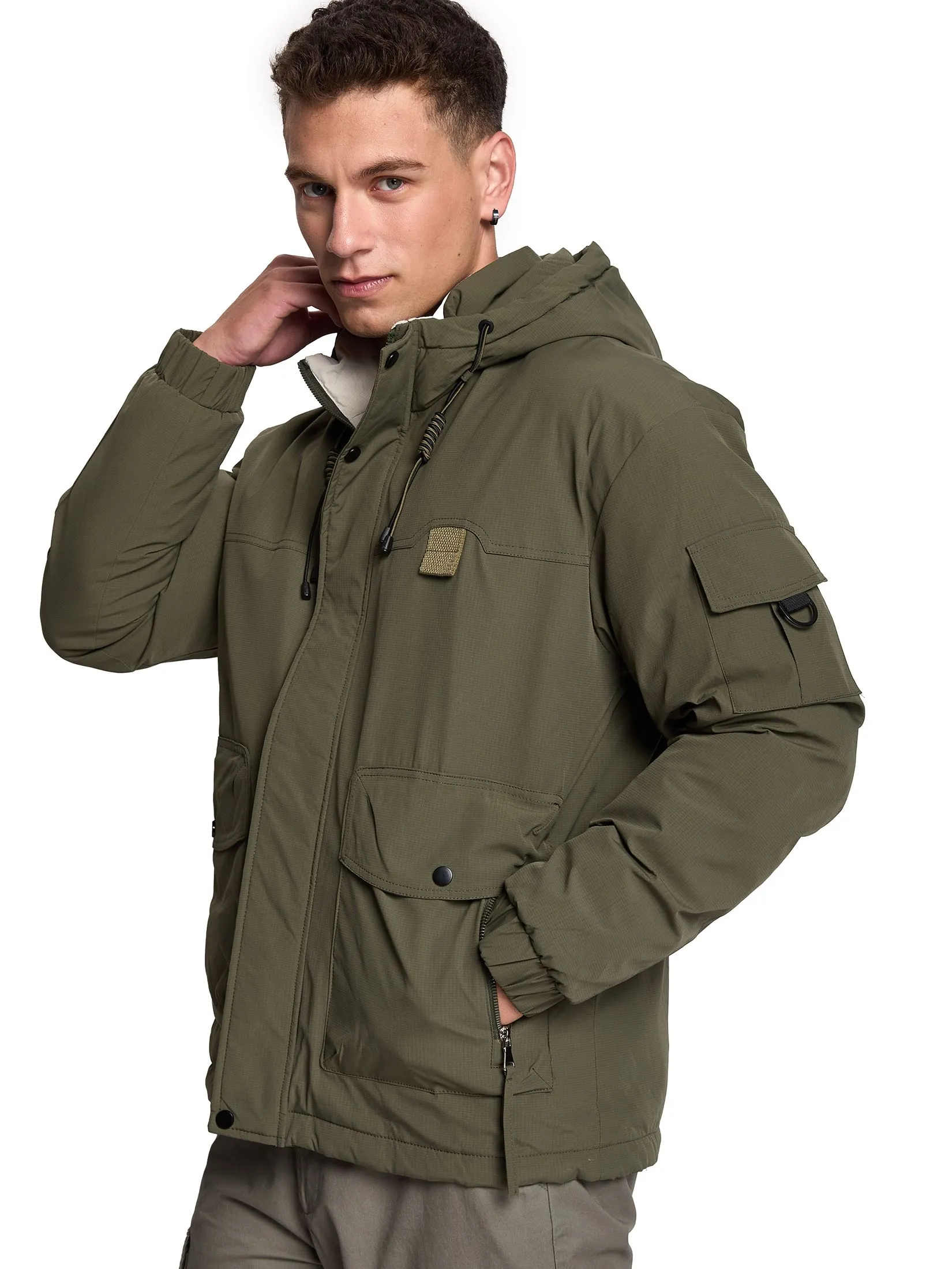 PACIFIC UNION Men Bomber Jacket