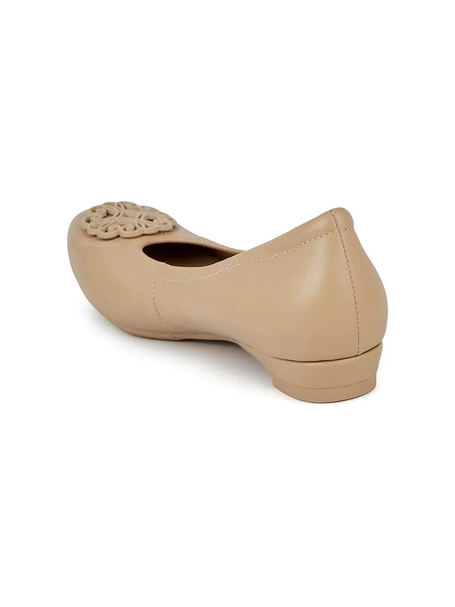 SHU WOMEN  SOFY SOFA 0.5" INFINITE HEART ONTONE - NUDE