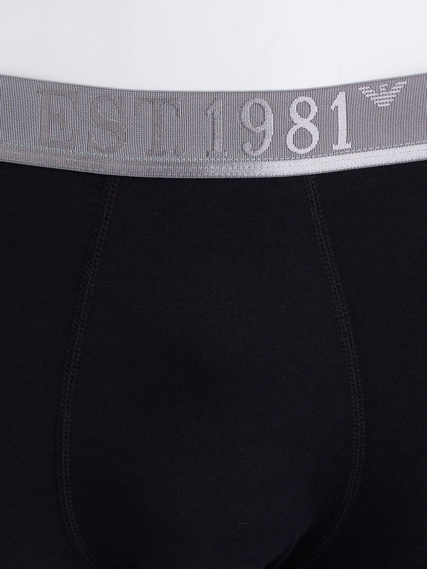 EMPORIO ARMANI Men Trunk 3 Pack FW25 MC406 Black/Black/Black