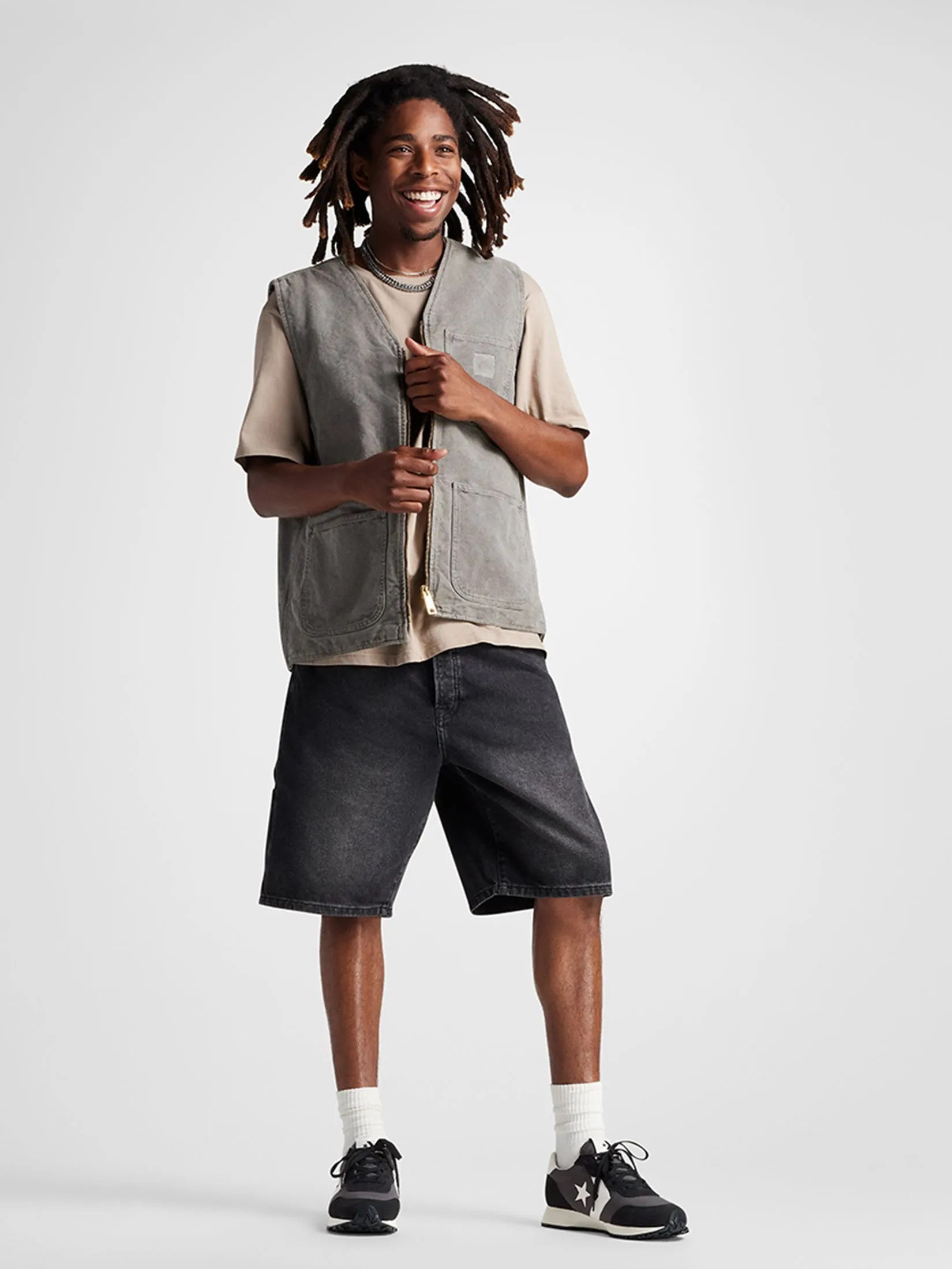 CONVERSE Unisex Sneakers Converse Omega Trainer Seasonal Color Ox Black/White Black/Dark Matter/Vintage White